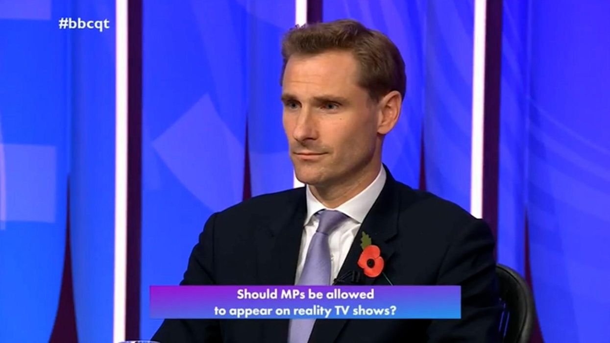 Question Time audience member blasts 'talentless' Tories - in front of MP