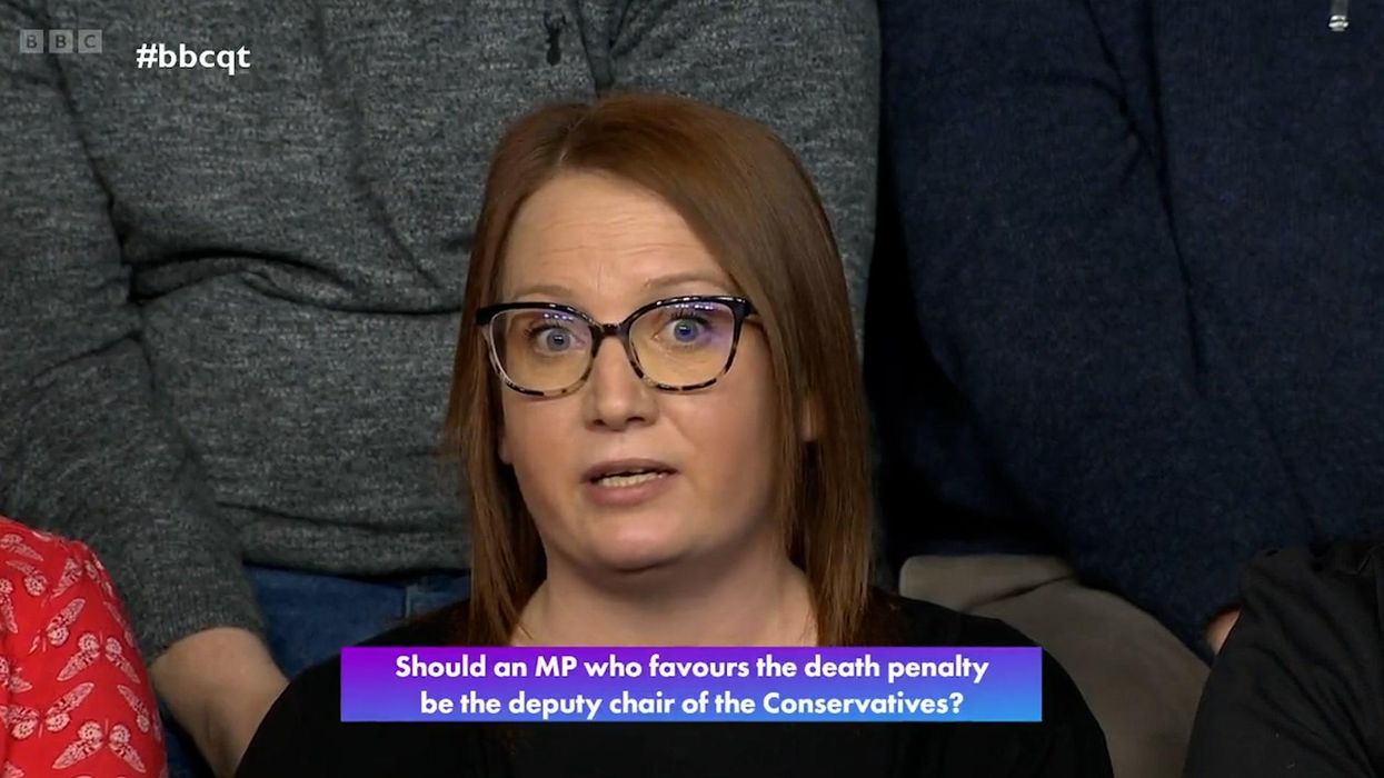 Tory MP scolded on Question Time for 'legitimising' Lee Anderson's promotion