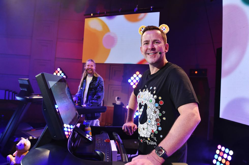 Scott Mills completes his 24-hour treadmill challenge raising over £1 million