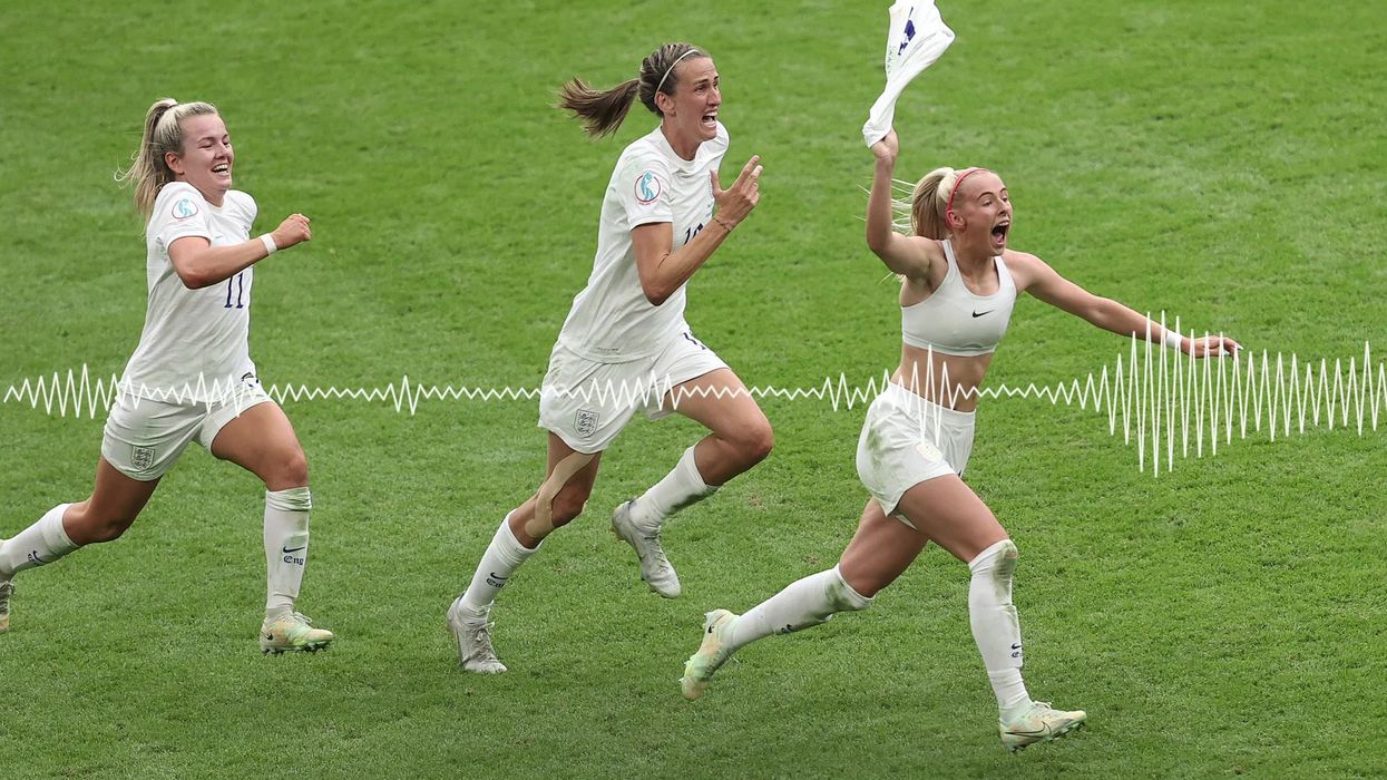 Even the Radio 5 Live presenters were singing along to 'Sweet Caroline'