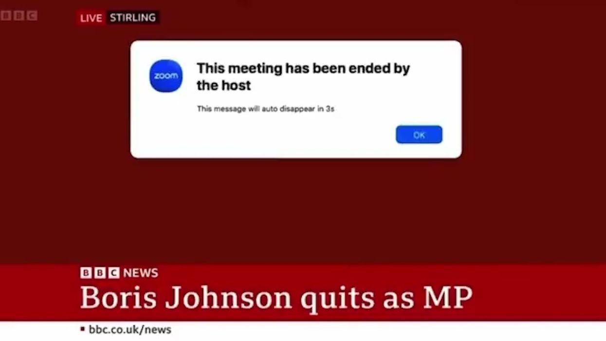 BBC suffers awkward Zoom fail during live interview about Boris Johnson's resignation