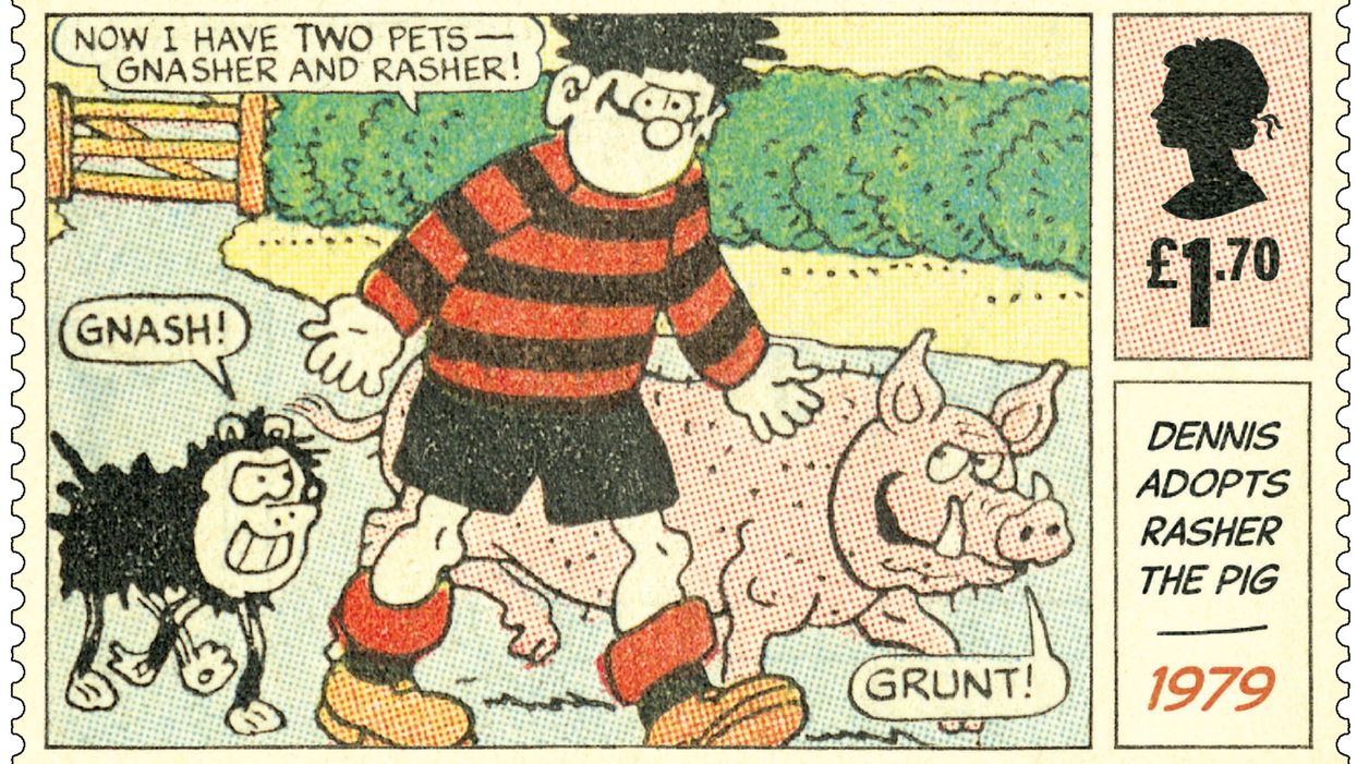 Beano stamps