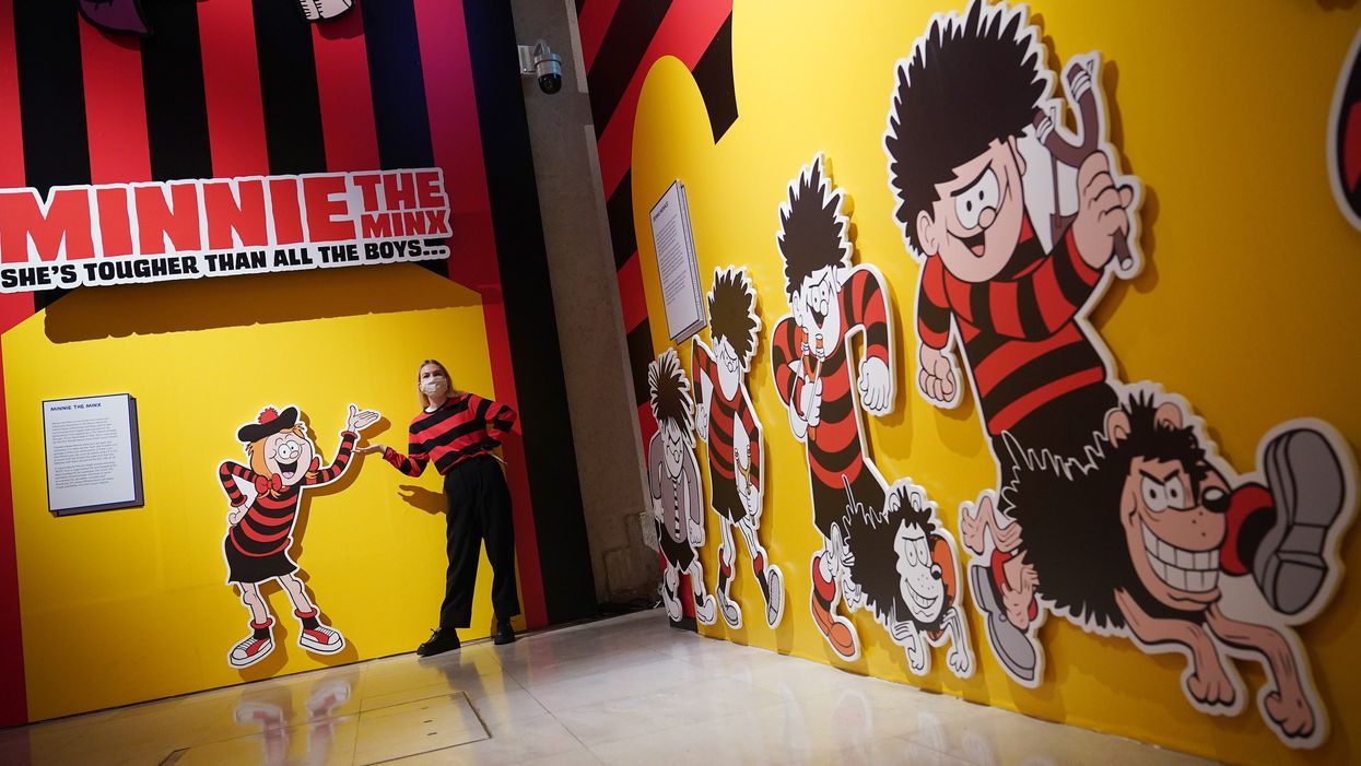 Beano: The Art of Breaking the Rules exhibition (Yui Mok/PA)