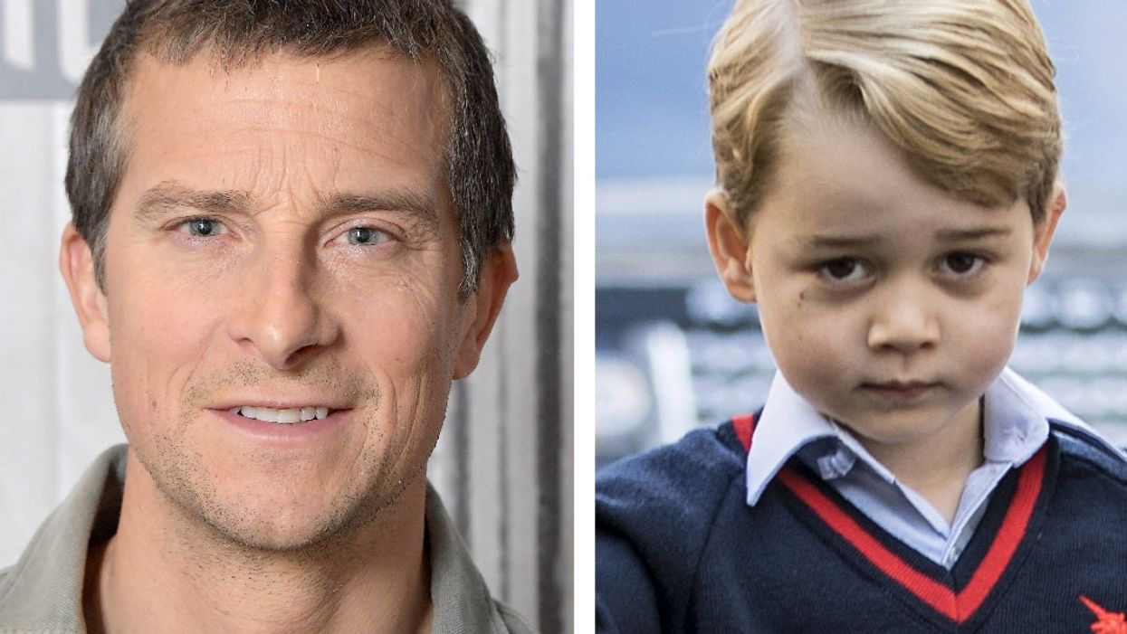 <p>Bear Grylls fed Prince George his first ant</p>