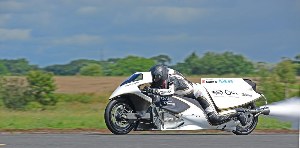 World’s fastest woman on two wheels attempting to smash own record