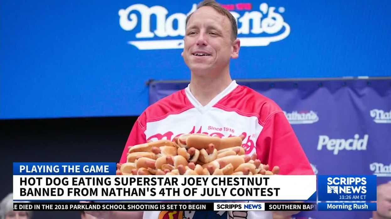 Netflix to air 'ultimate hot dog eating competition' between Chestnut and Kobayashi