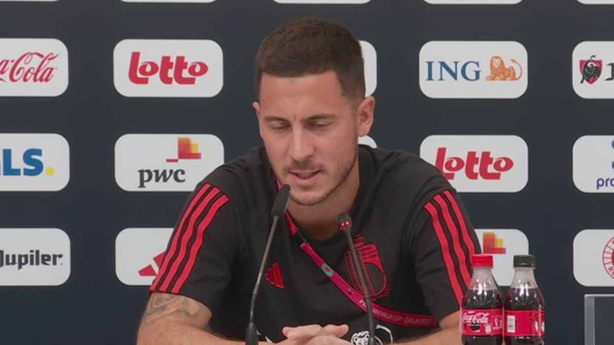 Eden Hazard fat-shamed by reporter at World Cup who proceeds to ask for a selfie afterwards