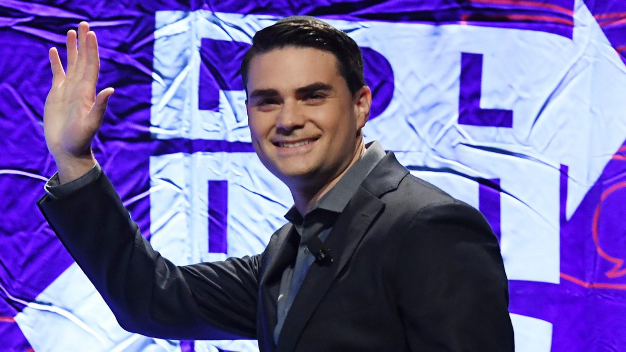 <p>Ben Shapiro accuses Andrew Neil of being ‘of the left’</p>