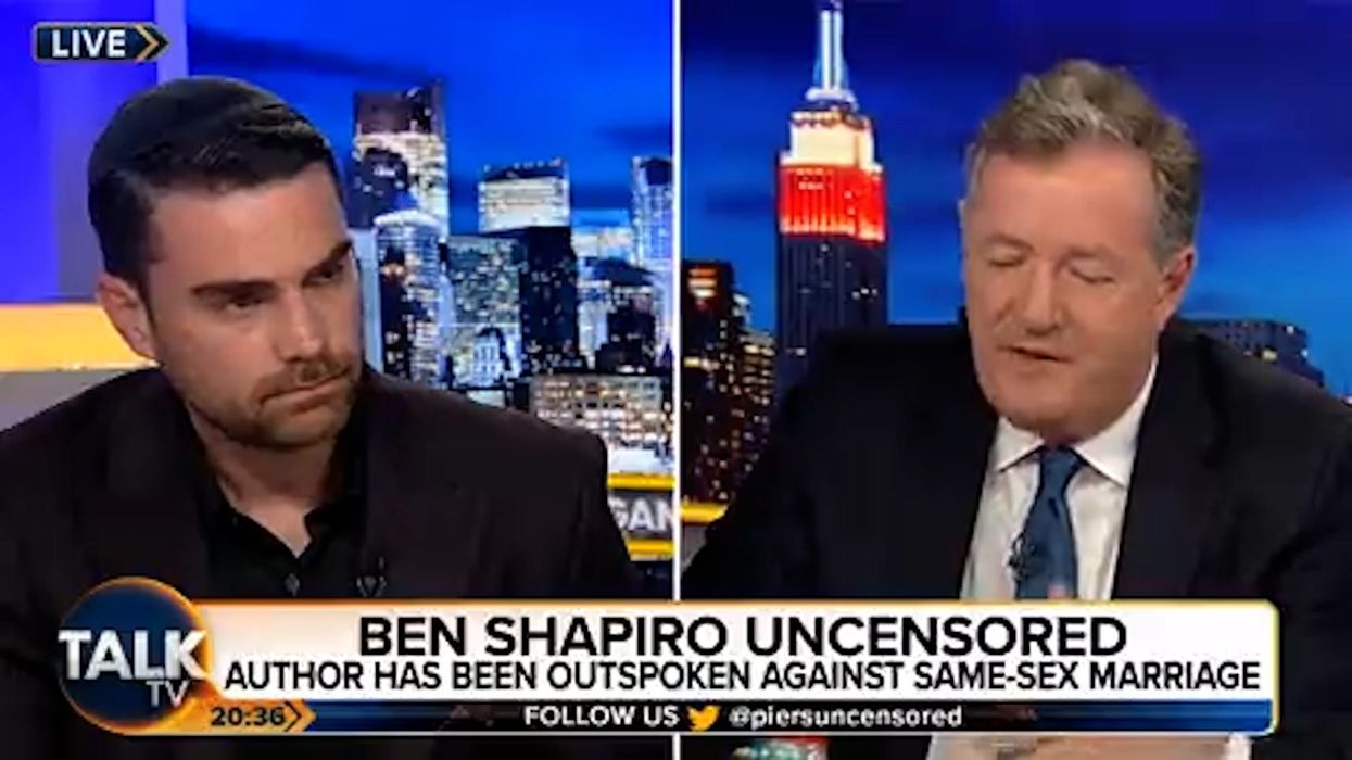Ben Shapiro was asked if he thinks gay people 'become gay' and his answer was odd