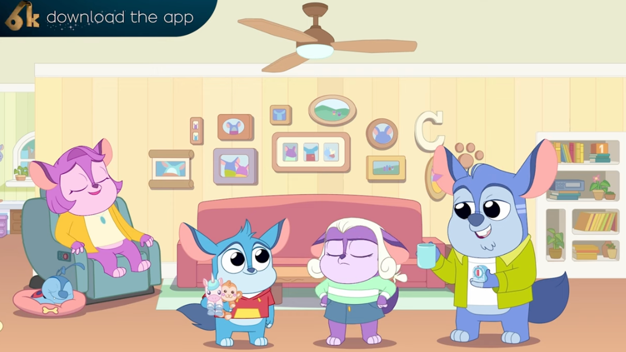 Ben Shapiro's right-wing media brand The Daily Wire has made a Bluey knockoff