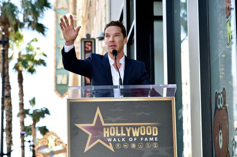 Benedict Cumberbatch Honored with a Star on the Hollywood Walk of Fame
