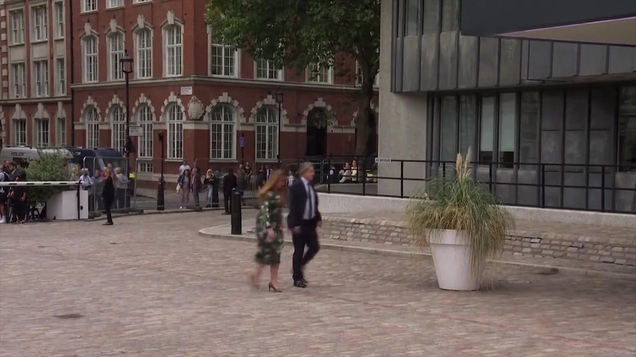 MPs greeted by Benny Hill theme tune as they head to find out Tory leadership result