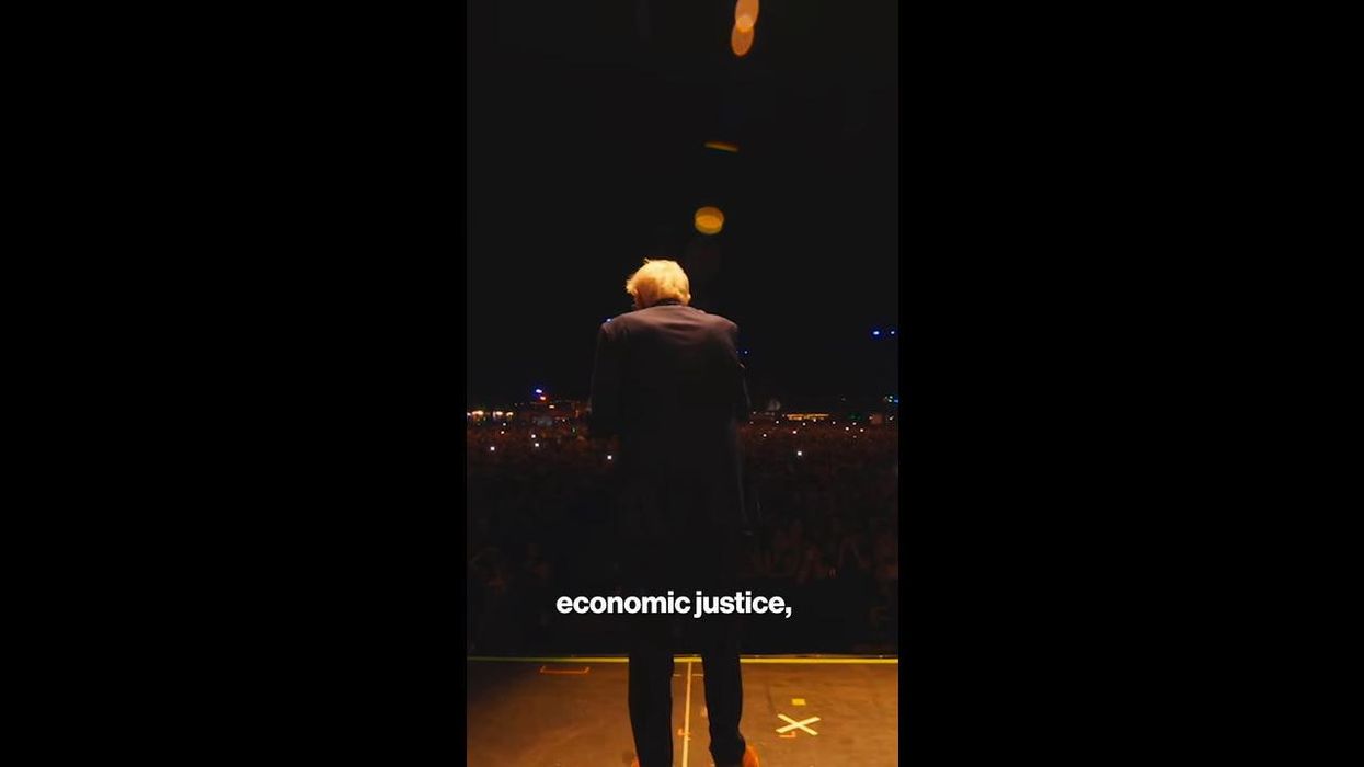 Watch Bernie Sanders make unexpected appearance at Coachella