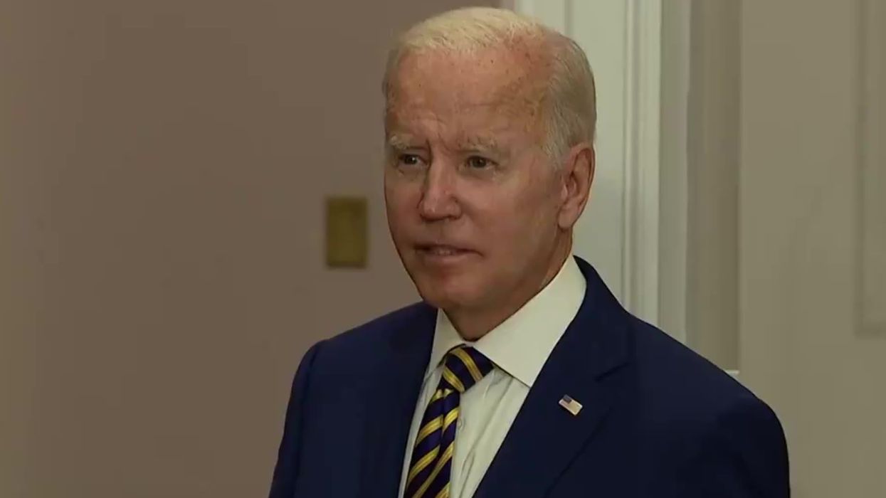 Biden has blunt response to reporter's question about student loans