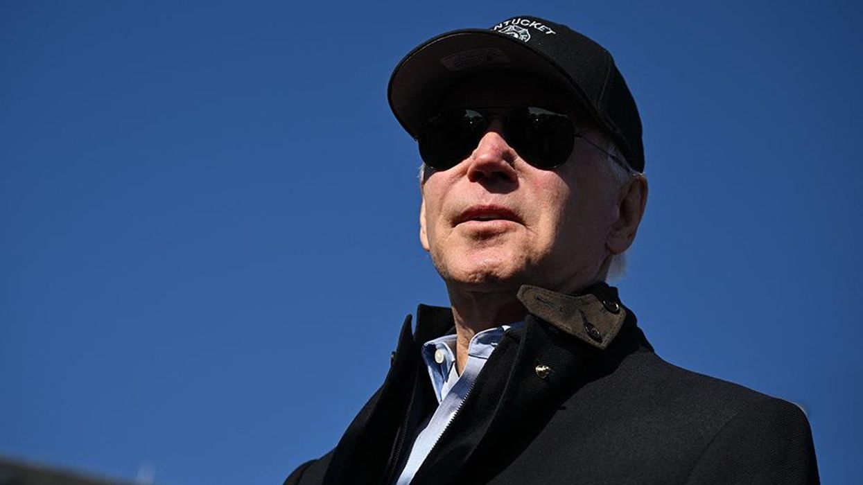 Biden had a blunt response for reporters when they asked about Trump’s dinner with Nick Fuentes