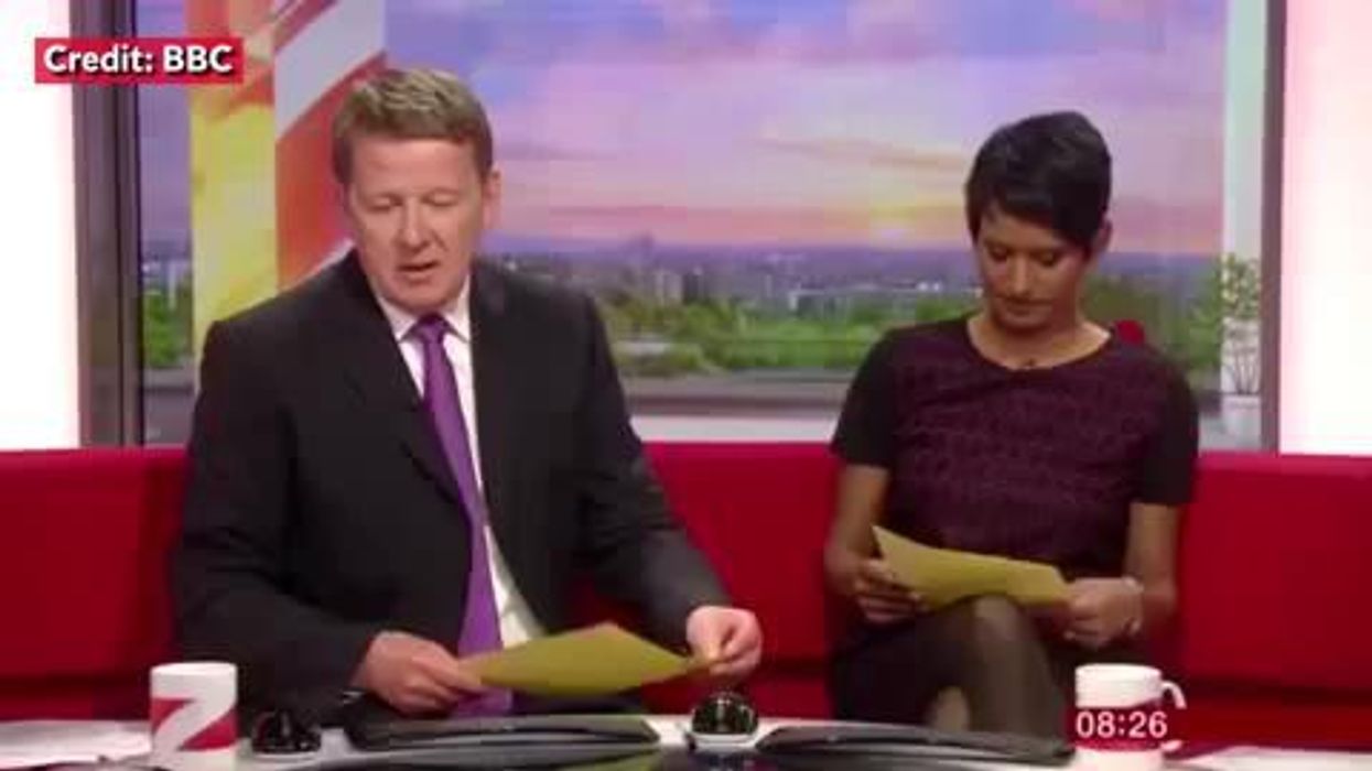 People are remembering when Bill Turnbull dropped the c-bomb on live TV