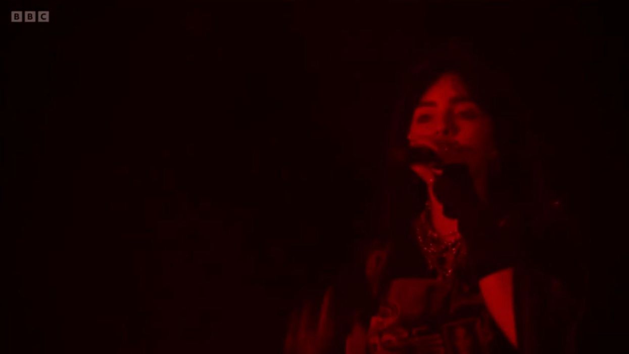 Billie Eilish's concert screen glitch has become a hilarious TikTok filter