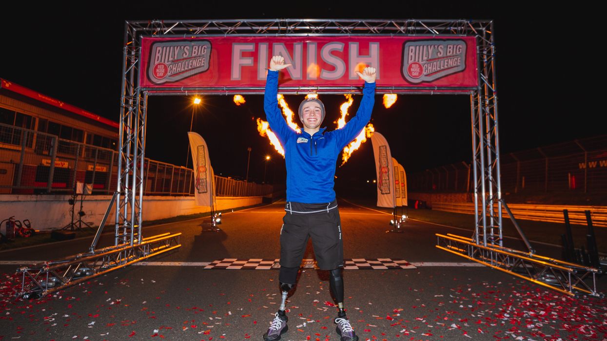 Double Amputee Racing Driver Billy Monger Completes 140 Mile Charity Challenge Indy100 Double Amputee Racing Driver Billy Monger Completes 140 Mile Charity Challenge Indy100