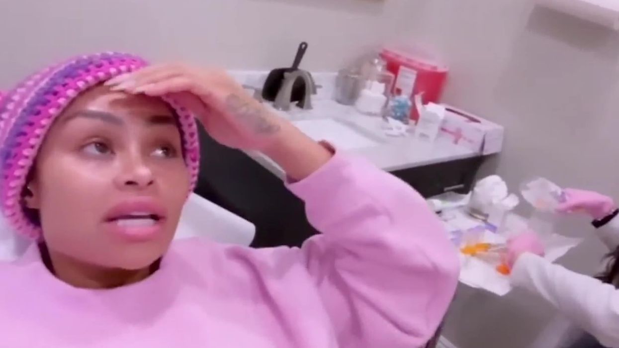 Blac Chyna shows off face transformation having fillers dissolved