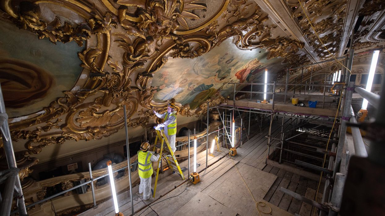 Blackpool Tower Ballroom restoration