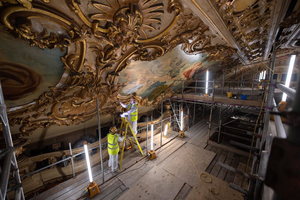 Blackpool Tower Ballroom restoration