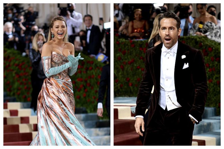 Met Gala 2022: Ryan Reynolds And Blake Lively Arrive