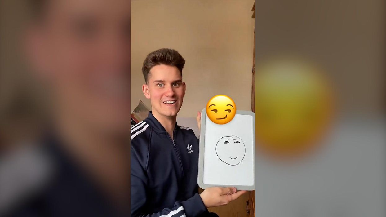 Blind guy attempts to draw emojis from descriptions and the results are surprising