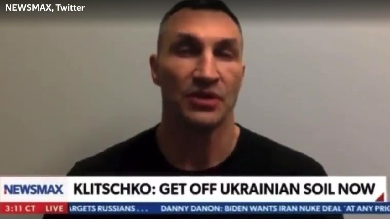 'Blood is on your hands too': Klitschko hits out at American right-wing TV hosts