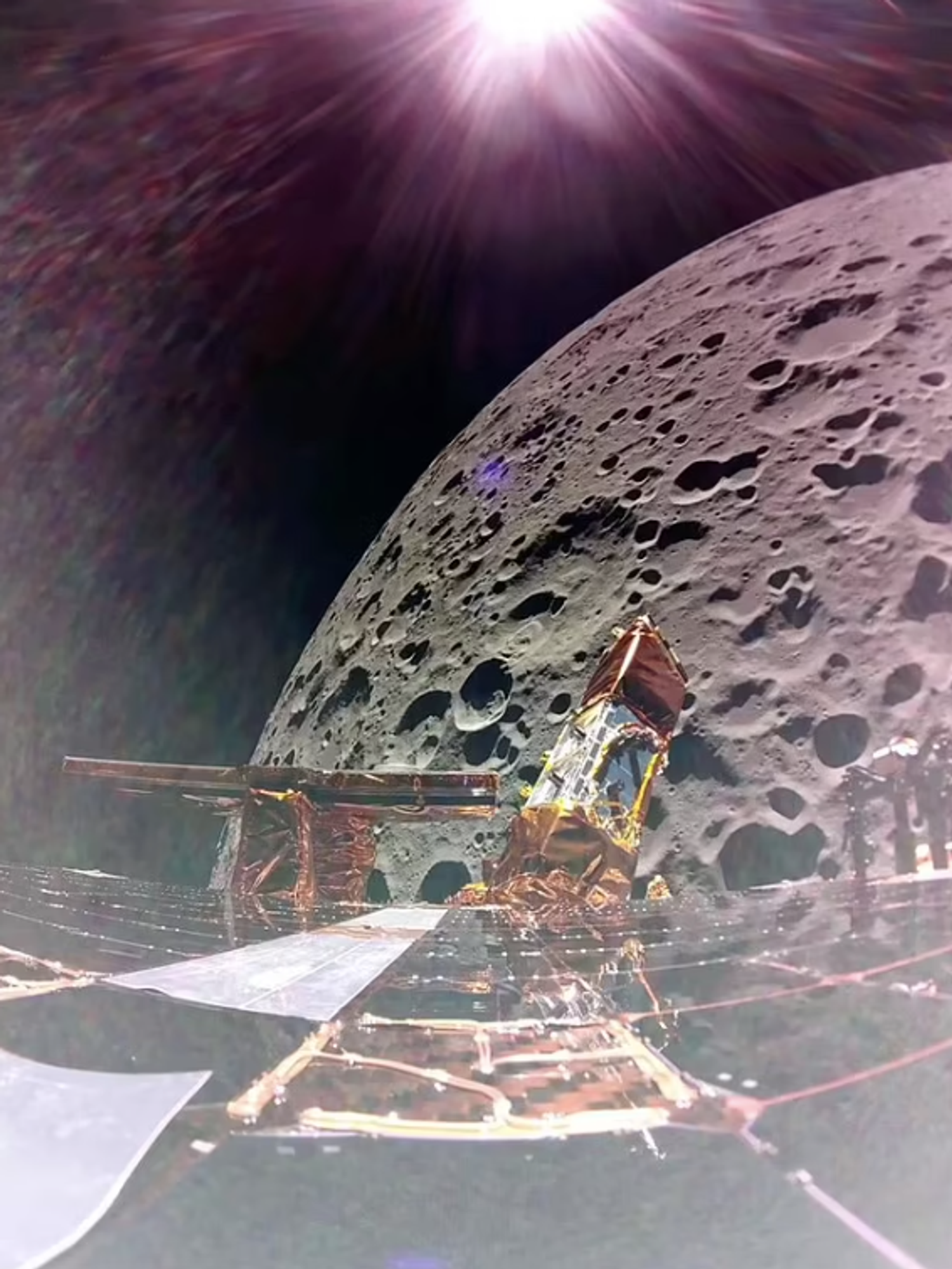 Area of the Moon not seen from Earth filmed in incredible detail by spacecraft