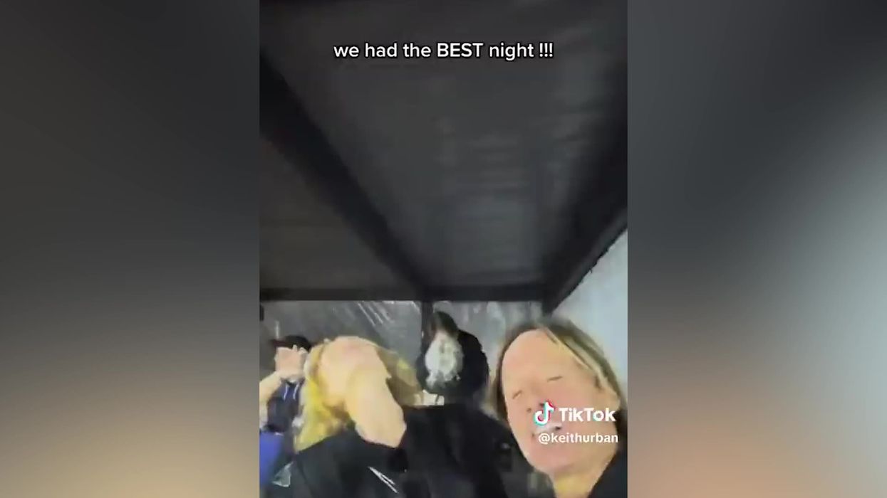 Keith Urban accidentally exposes secret celebrity romance in back of Taylor Swift concert video