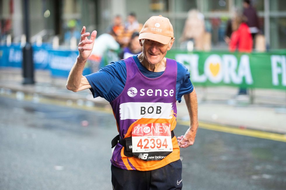 Age not a barrier to exercise says octogenarian running his 28th London Marathon