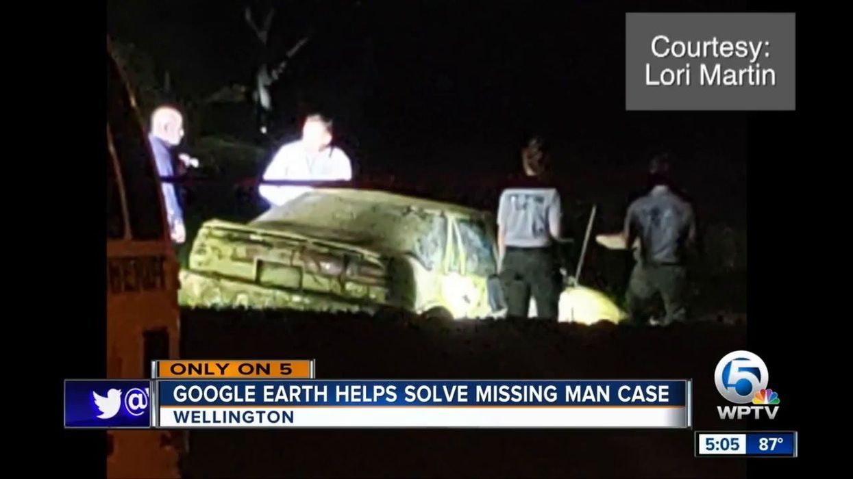 Remains of man missing for 22 years found on Google Earth