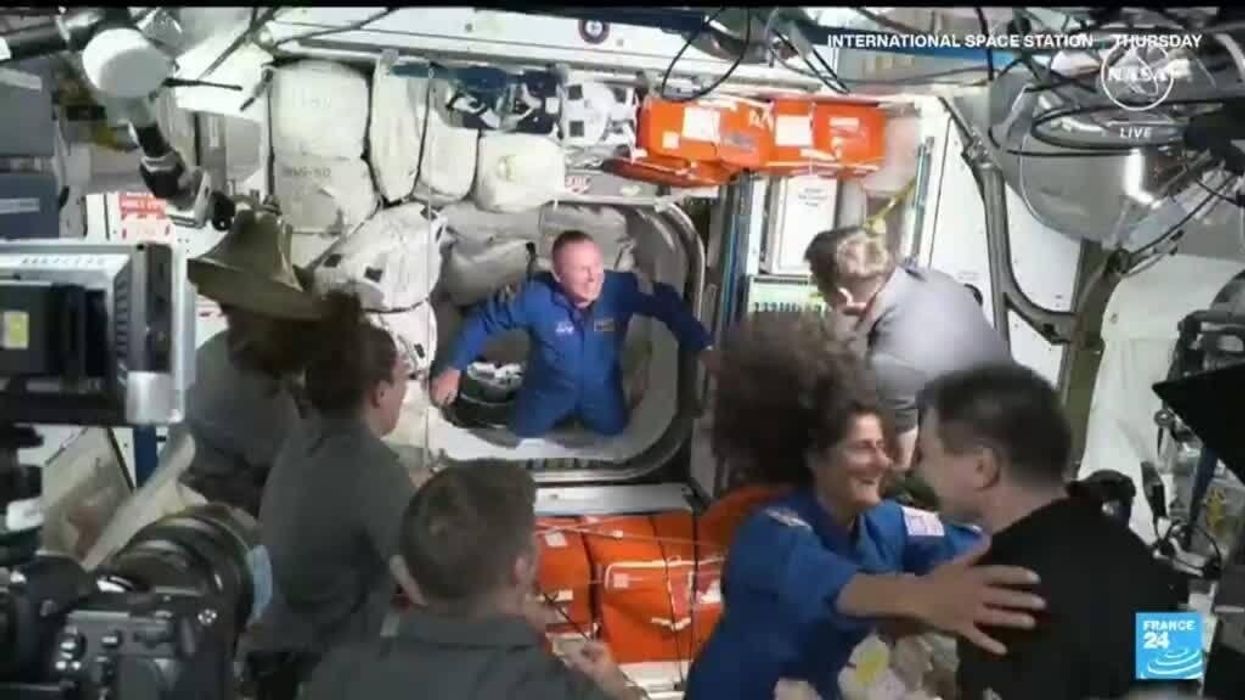 Astronauts stuck in ISS as engineers race to save them