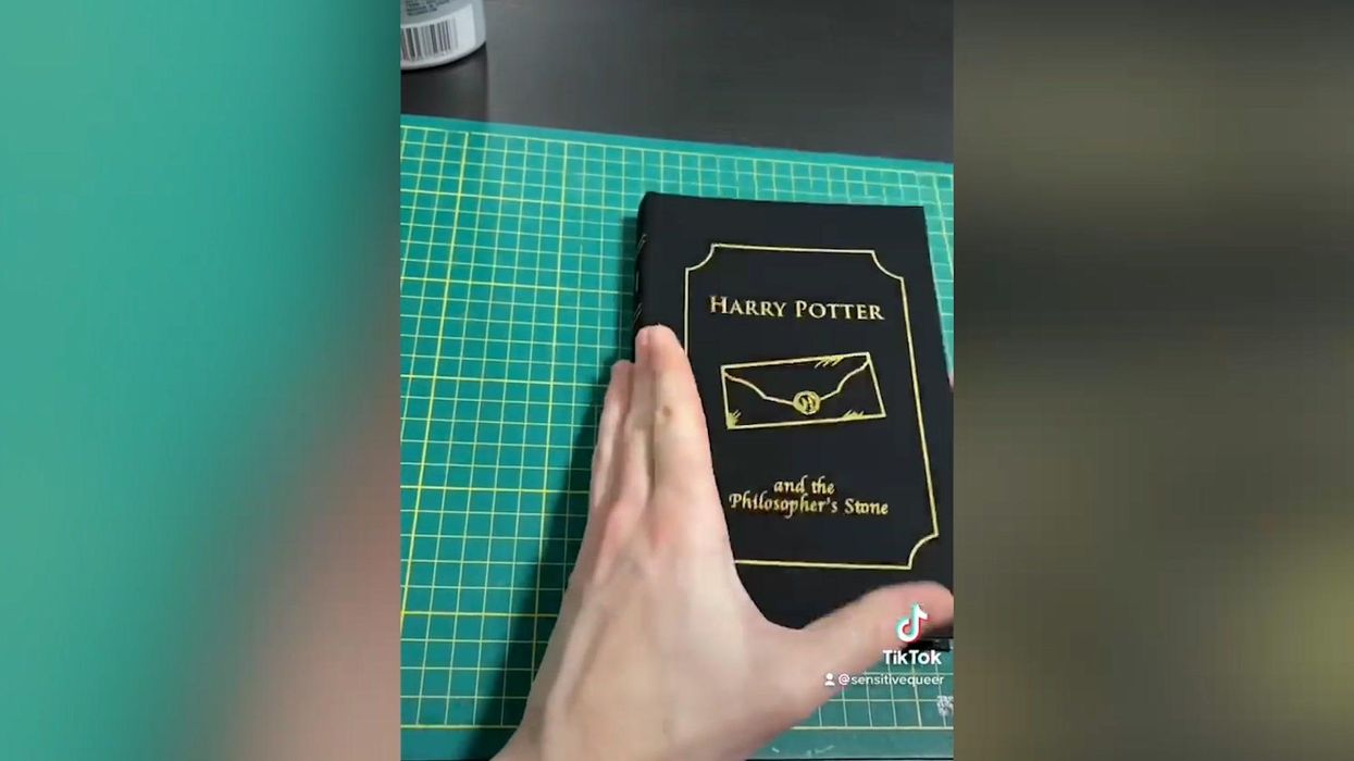 Trans bookbinder on a mission to remove JK Rowling from all Harry Potter books