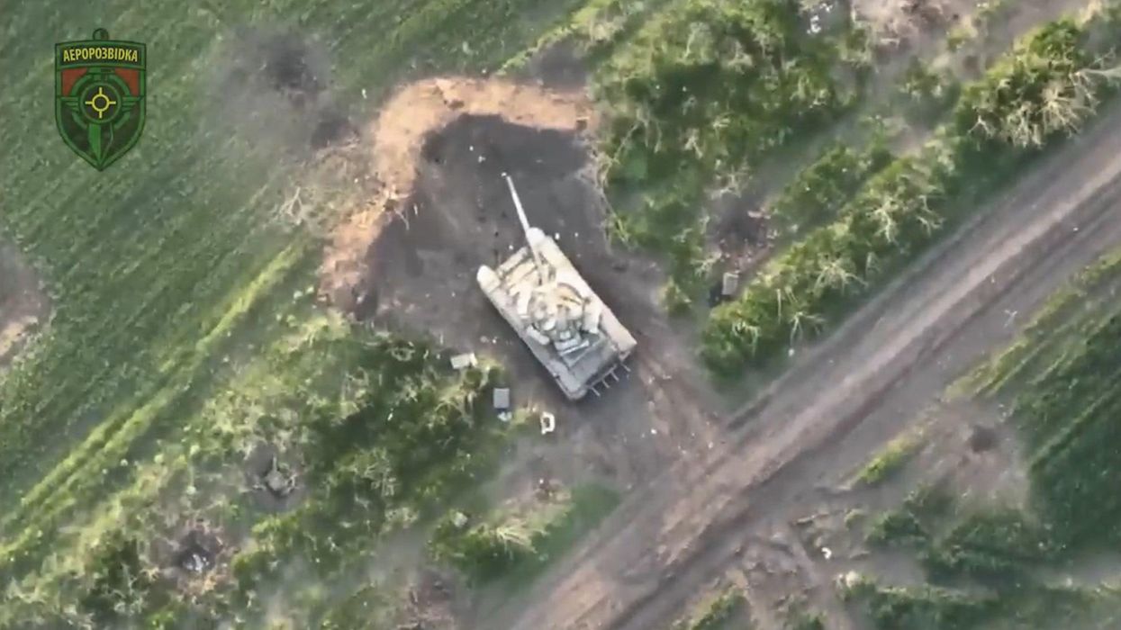 Someone made a David Attenborough-style voiceover for destroyed Russian tank