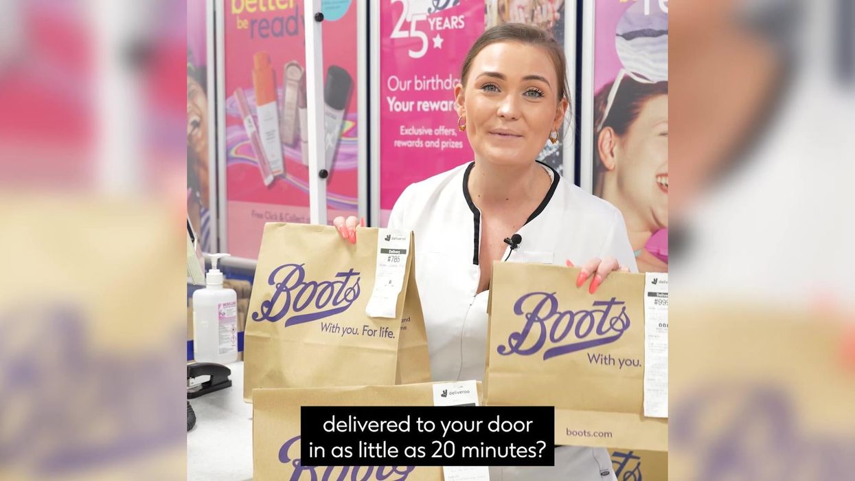 You can now get makeup essentials delivered on Deliveroo