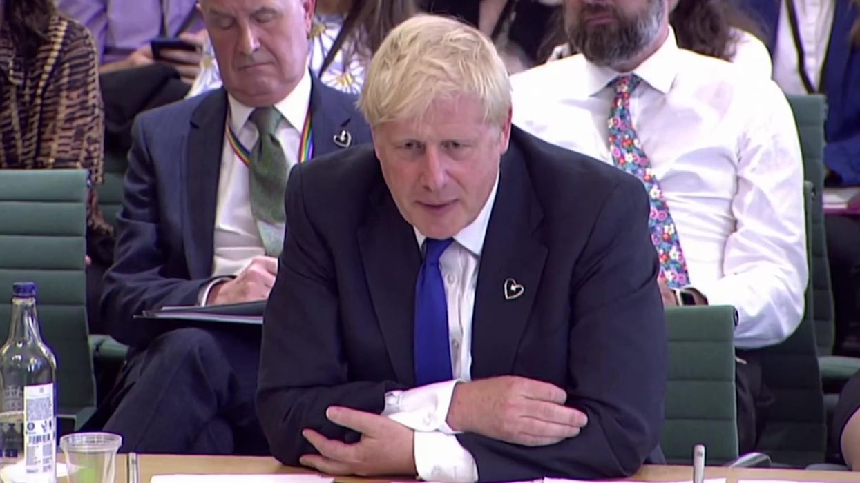 'F**k Boris' mowed into farmer's field in gigantic letters