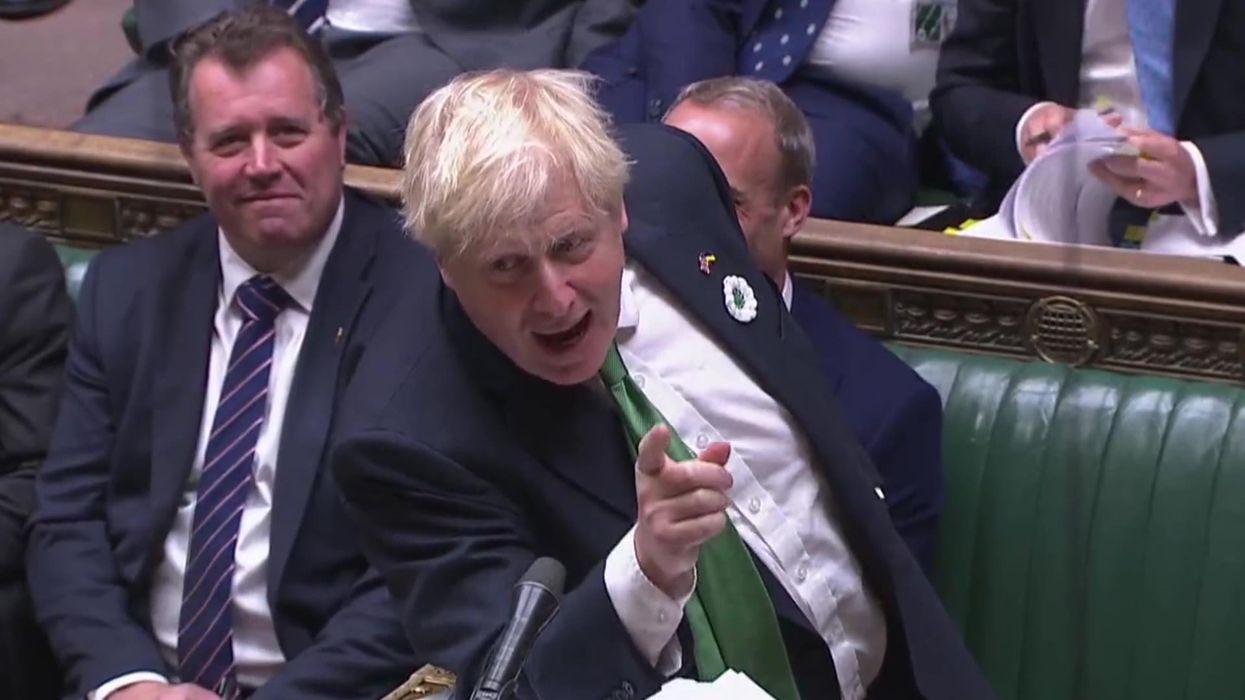 Boris Johnson brands Starmer 'Captain Crasheroonie Snoozefest' during PMQs