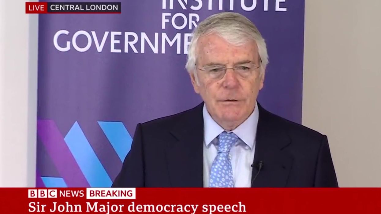 John Major just eviscerated Boris Johnson in just two minutes