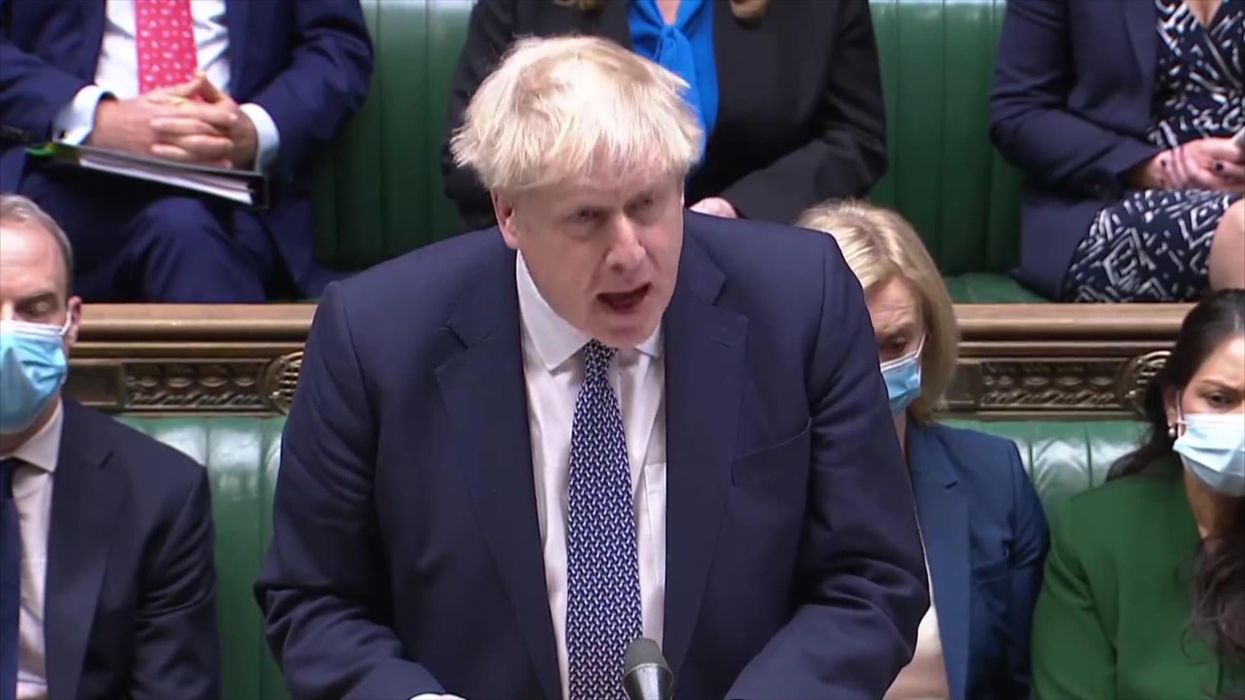 Boris Johnson's infamous 'work event' quote makes cameo at Glastonbury