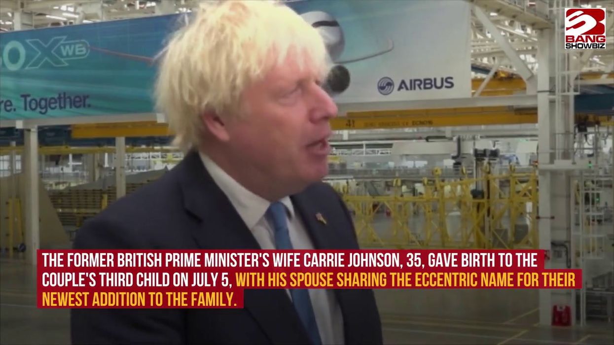 Who was Odysseus as Boris and Carrie Johnson give name to their third child?