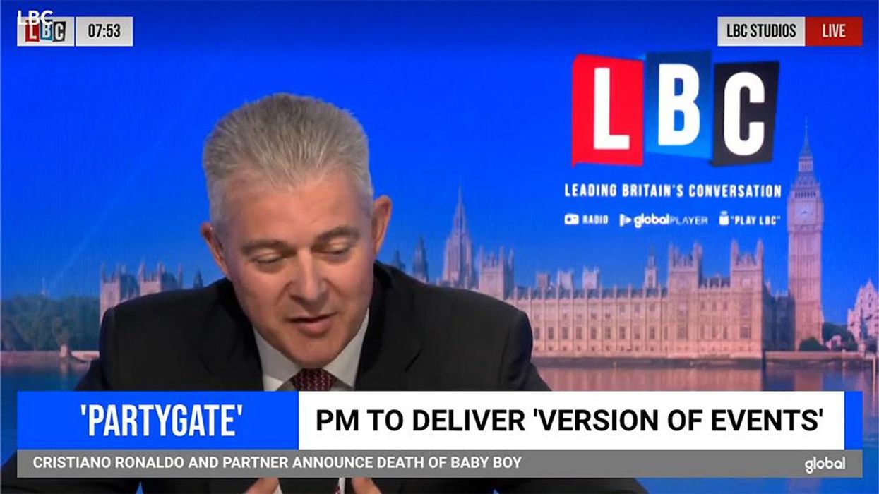 Tory MP's defence of Boris Johnson called 'painful' as he's scolded on live TV