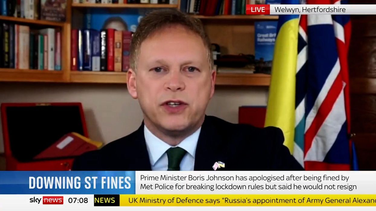 Kay Burley has perfect response after Grant Shapps says we should judge Boris Johnson 'in the round'