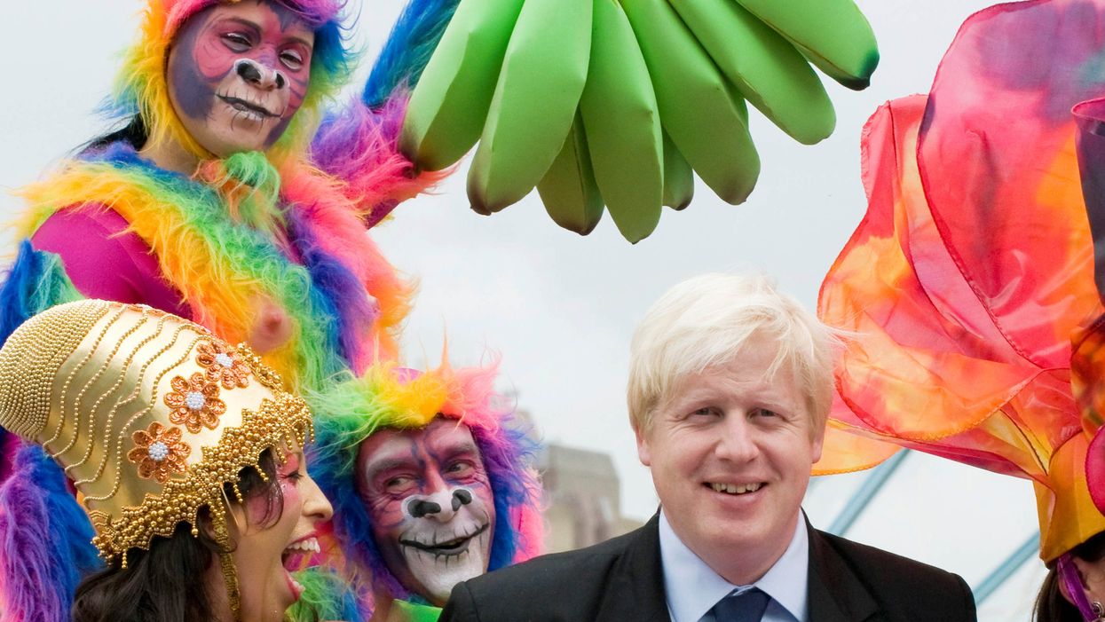 <p>Boris Johnson launches Thames Festival 2008</p>