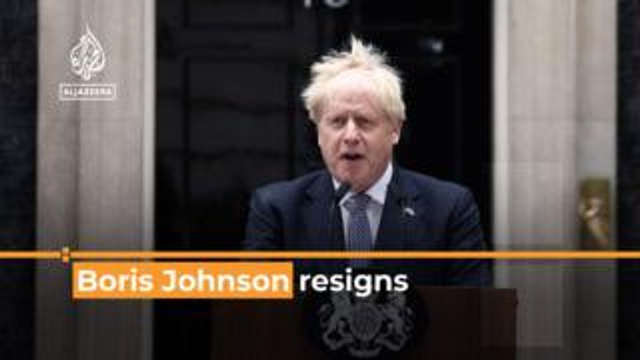 Theresa May used a speech to troll Boris Johnson today