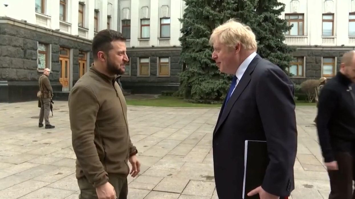 Stanley Johnson's praise for his PM son's visit to Ukraine misses one key point