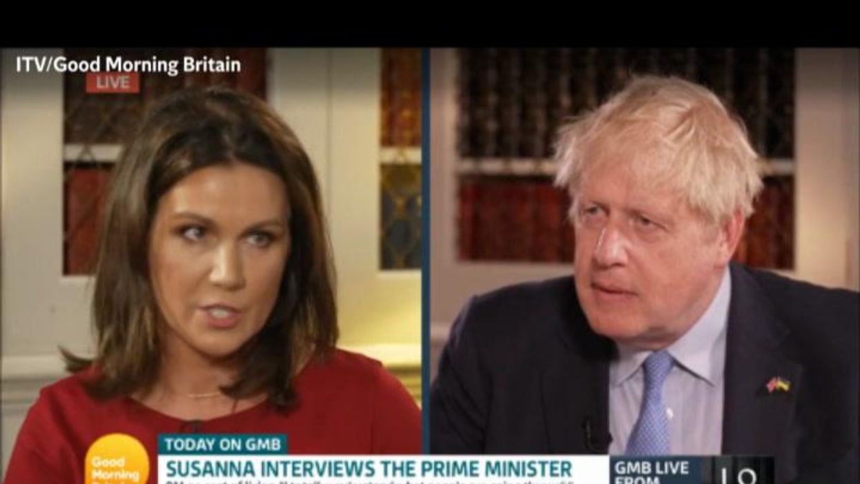 Susanna Reid tells Boris Johnson how he should have answered her question about Elsie
