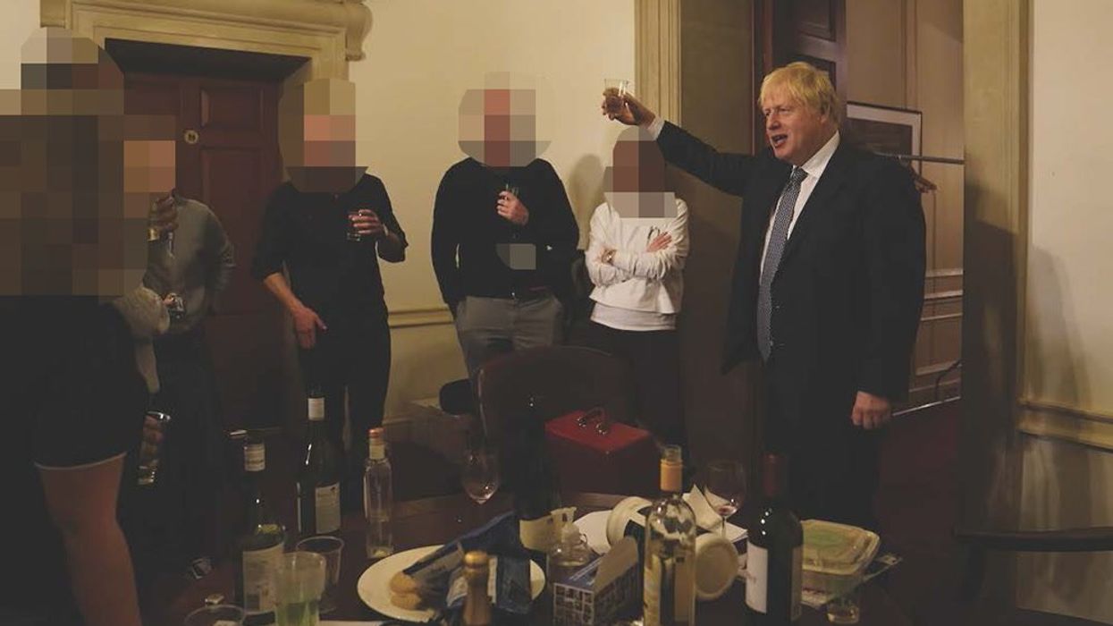 How did Tories react to Boris Johnson's defence of Partygate?