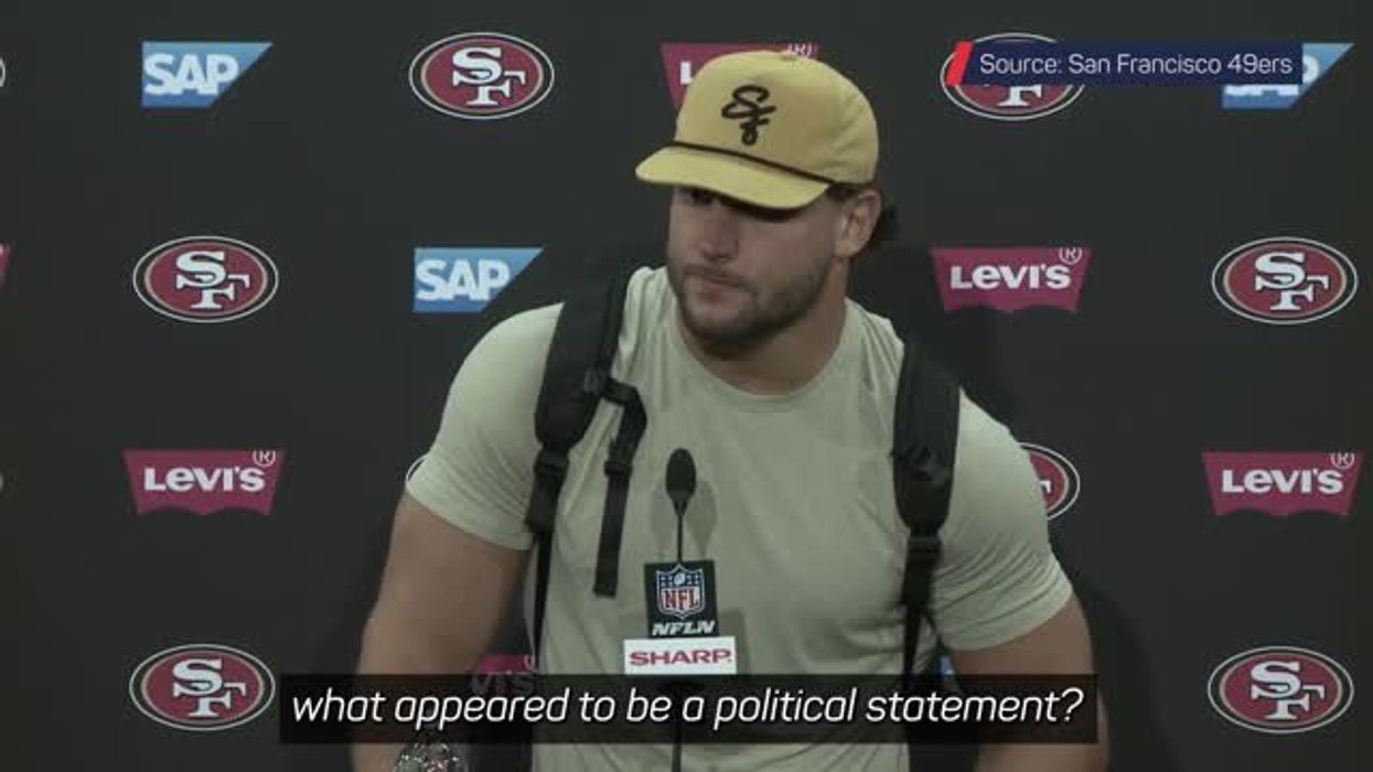 NFL star fined over $11,000 for wearing MAGA hat in post-game interview