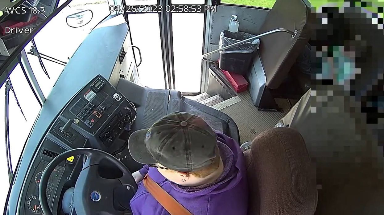 Schoolboy, 13, saves school bus after driver passed out